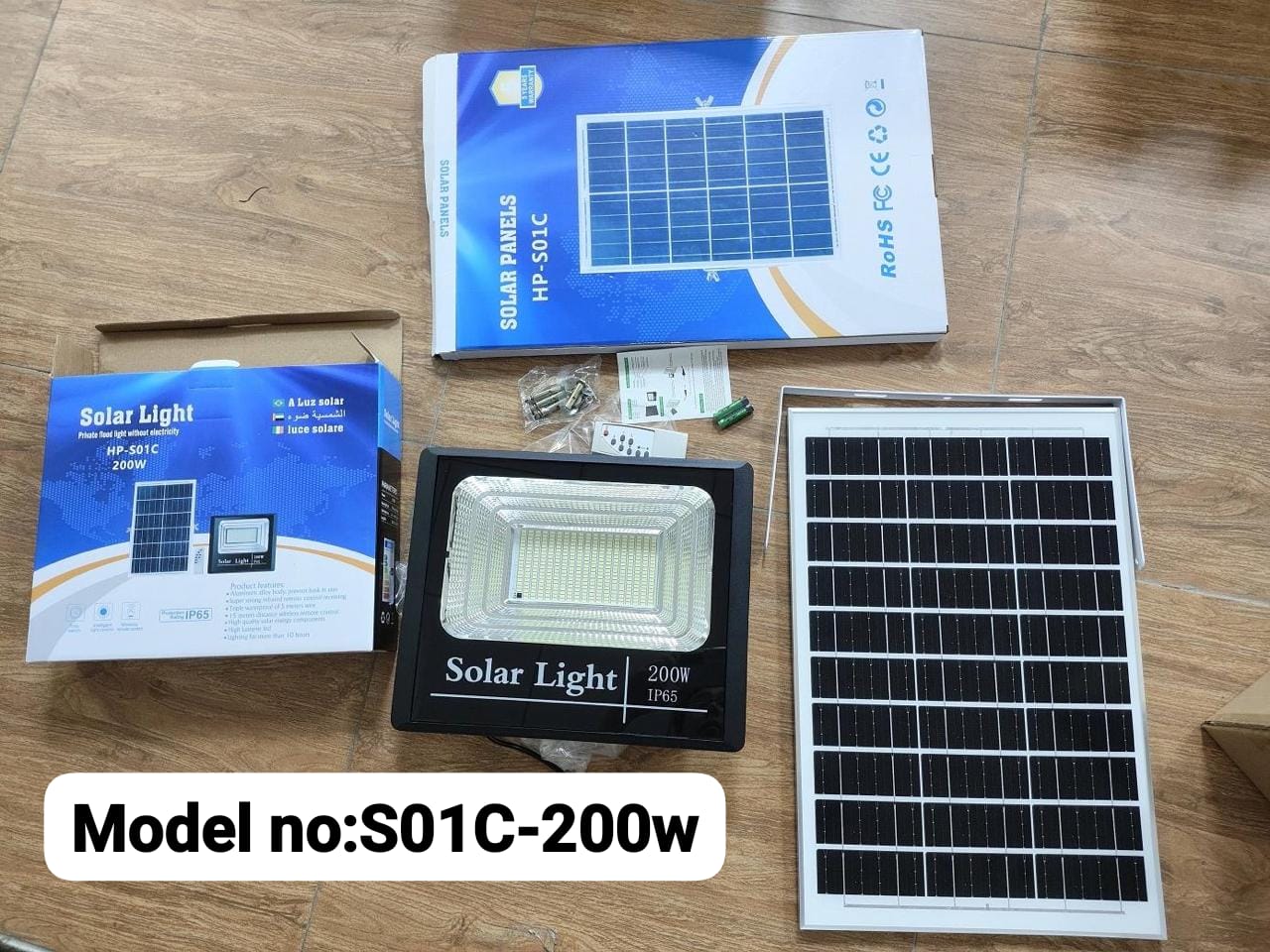 Solar lights & equipment