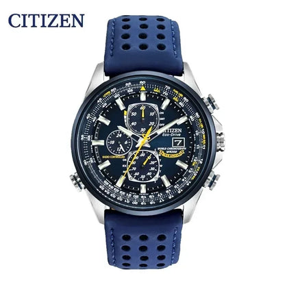 CITIZEN Watches for Men Blue Angel Reloj Hombre Quartz Luxury Shockproof Stainless Steel Dual Display Automatic Time Watches