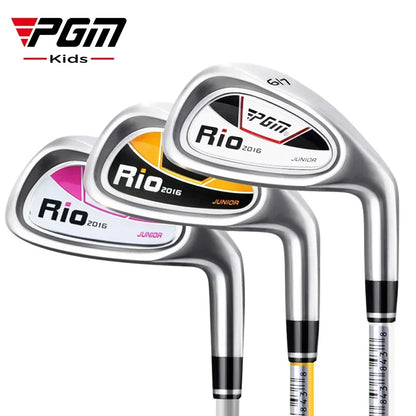 PGM 3-12 Age Boys Girls Kids Golf Club Full Sets Gift Children's Junior School Practice Learning Carbon Swing Putter Bag