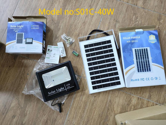 40watts Solar Flood light on offer.