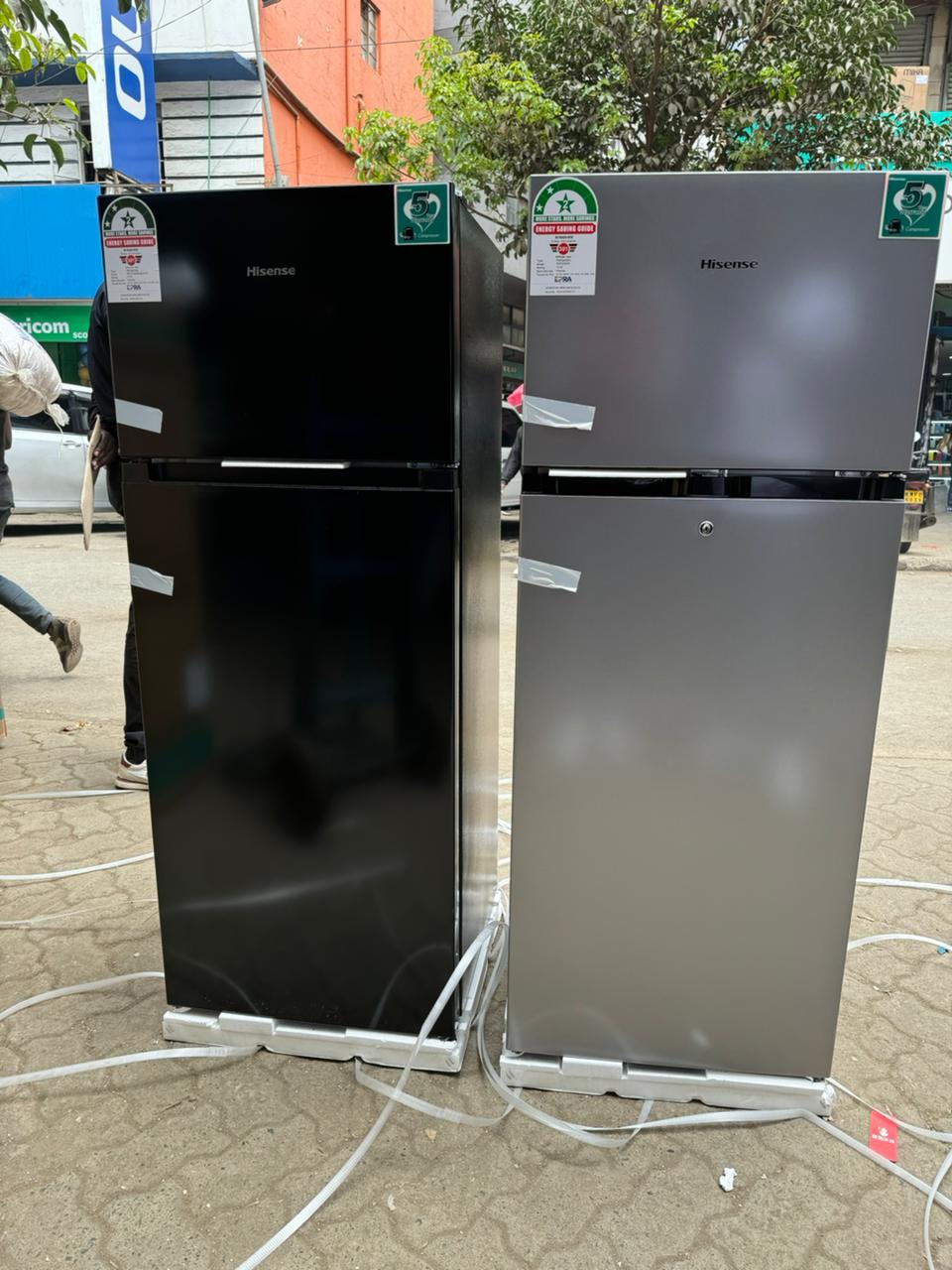 Hisense 205L Double Door Fridge REF205DR on offer