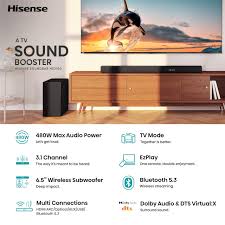 HS3100 480W WITH WIRELESS SUBWOOFER